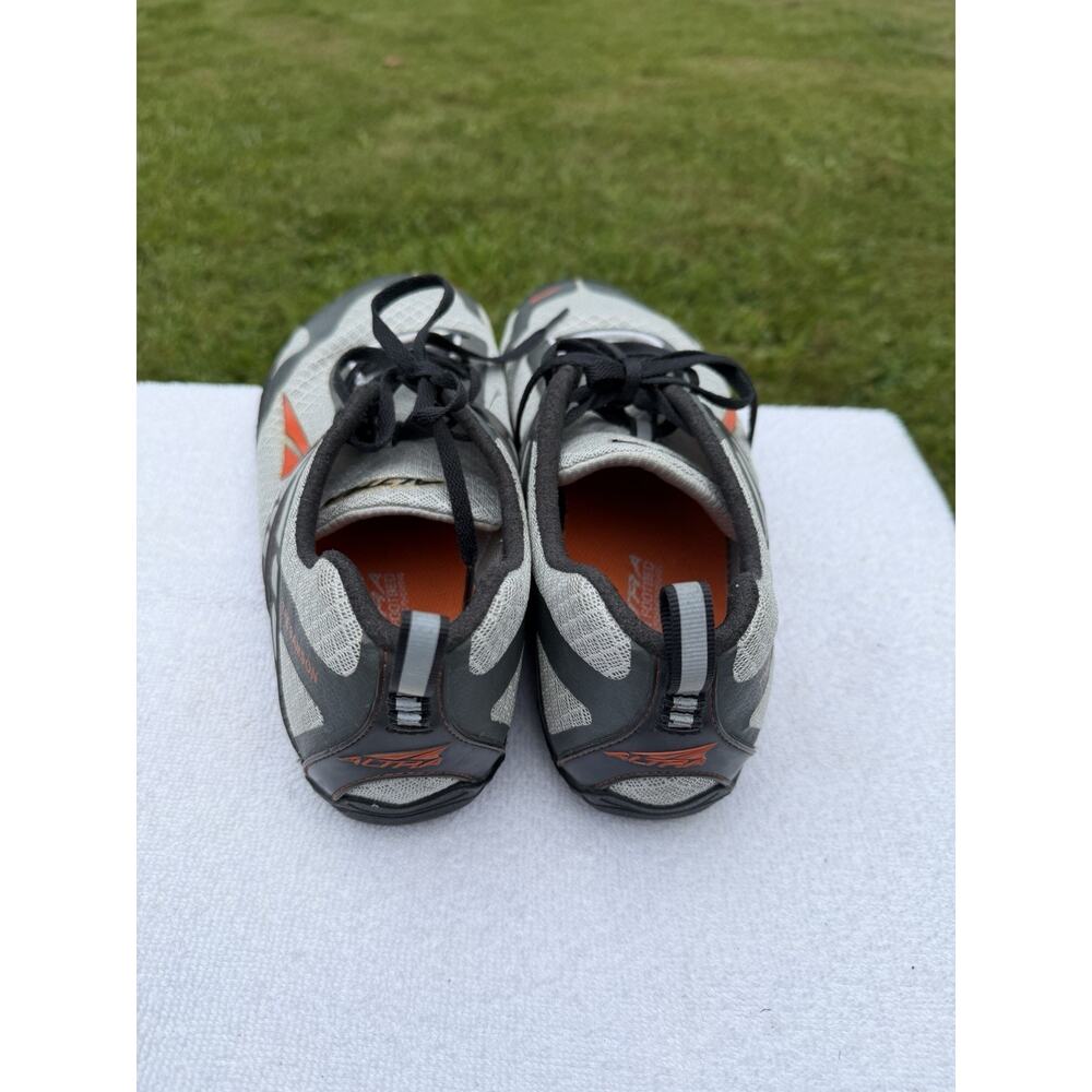 Altra Men’s Low Top Lace Up Athletic Sneakers Gray Black Orange A11141 - Picture 2 of 7